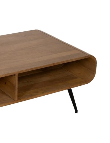 MESA CENTRO NATURAL MADERA DE MANGO 120 X 60 X...