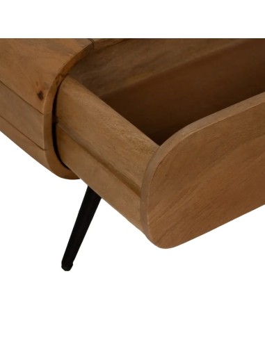 MESA CENTRO NATURAL MADERA DE MANGO 120 X 60 X...