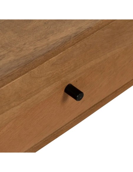 MESA CENTRO NATURAL MADERA DE MANGO 120 X 60 X 40 CM IXIA