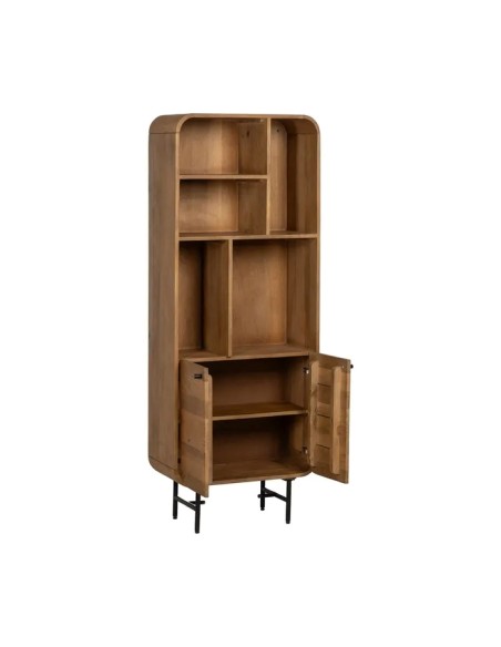 MUEBLE AUXILIAR NATURAL MADERA DE MANGO 60 X 30 X 160 CM IXIA