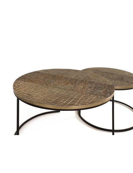 SET DE 2 MESAS CENTRO GC1442 1-(45X76) 2-(40X60)