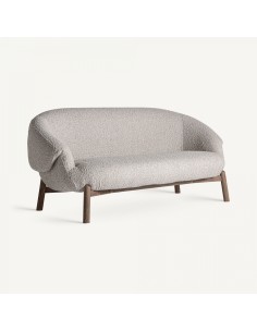 Sofá Contemporáneo Vical en Madera de Roble y Tapizado... 2