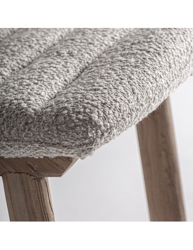 Silla Contemporánea Vical en Roble Claro y...