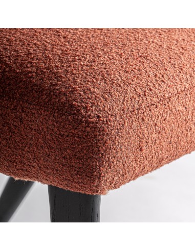 Silla Veney de Vical en Poliéster Rojo con...