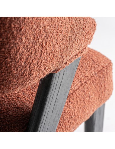 Silla Veney de Vical en Poliéster Rojo con...