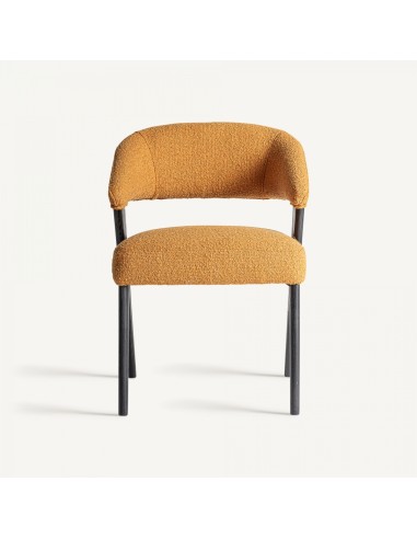 Silla Veney Vical home en Poliéster Mostaza con...