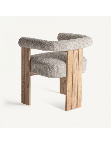 Silla Ustka Vical home en Poliéster Beige y...