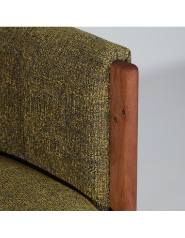 Sillón Vical en Madera de Pino Marrón con...