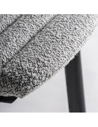 Silla Vical home en Roble Negro y Tapizado...