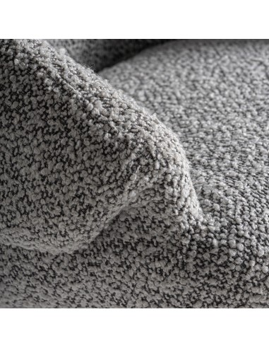 Silla Vical en Roble Blanco/Negro y Tapizado...