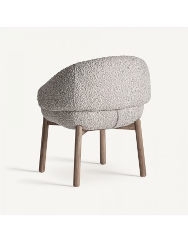 Silla jacquard de Madera de Roble y Tapizado...