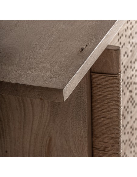 Aparador jacquard de Madera de Mango – Estilo Contemporáneo | VICAL