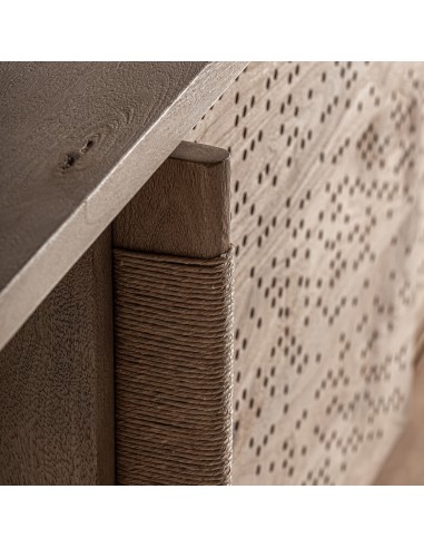 Aparador jacquard de Madera de Mango – Estilo...