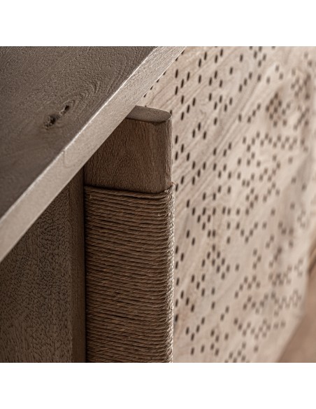 Aparador jacquard de Madera de Mango – Estilo Contemporáneo | VICAL