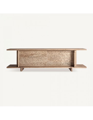 Mueble tv jacquard de Madera de Mango – Estilo Contemporáneo | VICAL