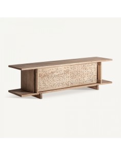 Mueble tv jacquard de Madera de Mango – Estilo... 2