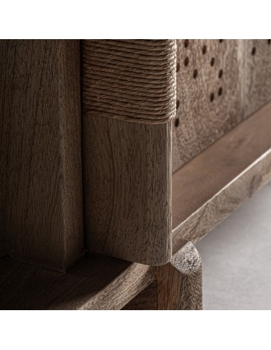 Mueble tv jacquard de Madera de Mango – Estilo...