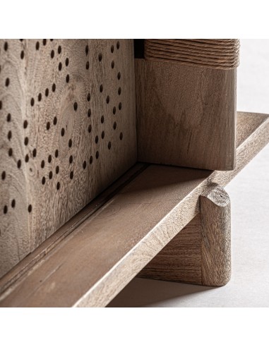 Mueble tv jacquard de Madera de Mango – Estilo...