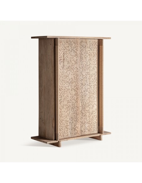 Armario jacquard de Madera de Mango – Estilo Contemporáneo | VICAL HOME