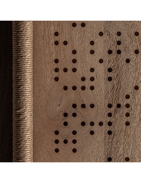 Armario jacquard de Madera de Mango – Estilo Contemporáneo | VICAL HOME