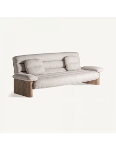 Sofá jacquard de Roble y Poliéster – Estilo Contemporáneo...
