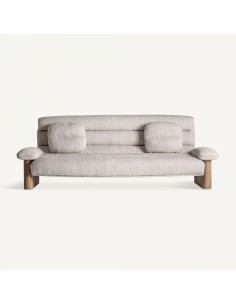Sofá jacquard de Roble y Poliéster – Estilo Contemporáneo... 2