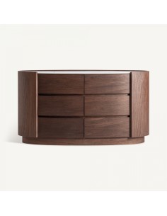Cómoda stuetta de Madera y Piedra Sinterizada – Estilo...