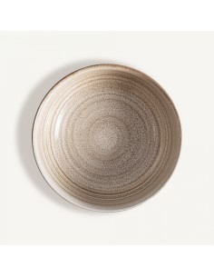 Cuenco de Porcelana Marrón – Diseño Elegante y Resistente...
