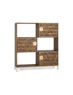 ESTANTERIA/LIBRERIA COLECCIÓN TIMBU (143X130X40) 2