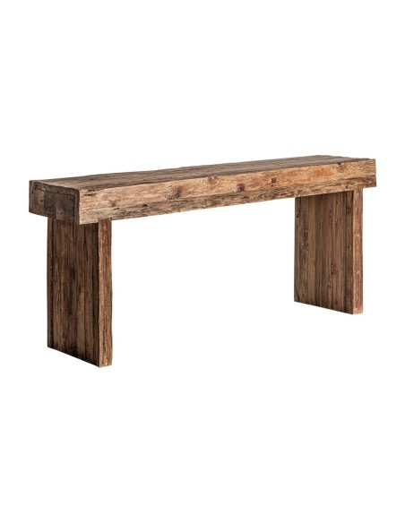 Consola Nysted de Vical Home en Teka Reciclada 180 cm – Diseño Natural y Sostenible