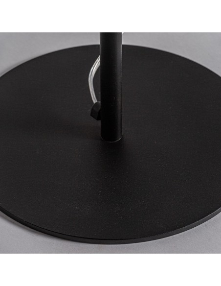 Lámpara de pie plissé rattan