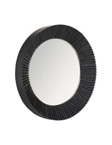 Espejo Plissé Wood Art Decó en Madera de Mango...