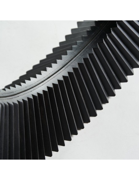 Espejo Plissé Wood Art Decó en Madera de Mango – VICAL Home