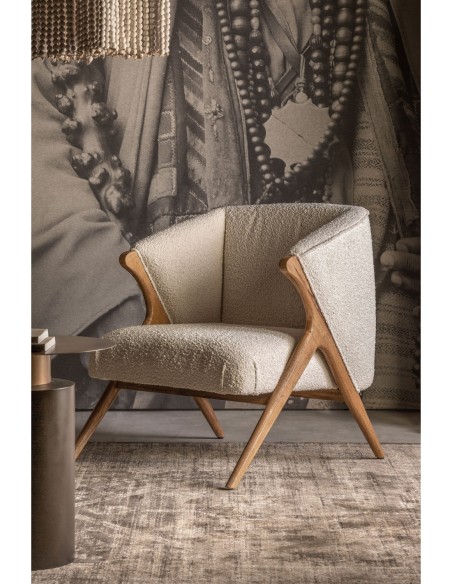 Sillón prati bouclé