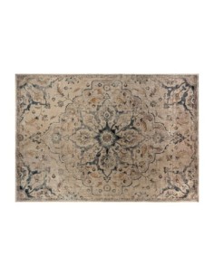 Alfombra judita Azul de Viscosa – Estilo Clásico y Suave...