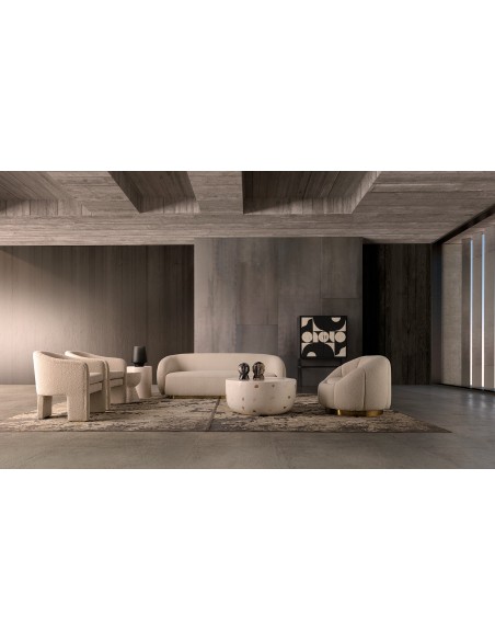 Sillón scorze bouclé