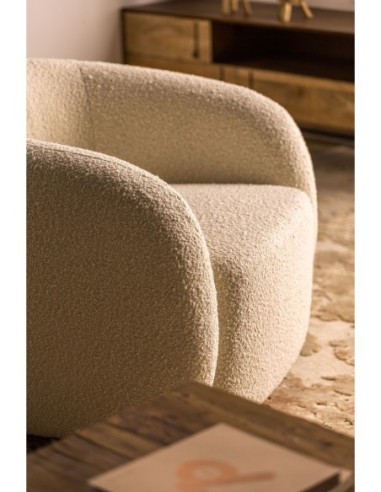 Sillón scorze bouclé