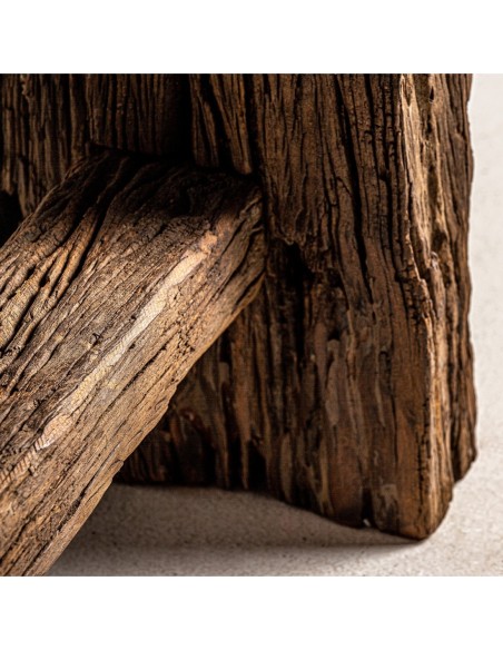 Consola Badai de Vical Home en Madera de Mango Reciclada – Diseño Natural con Acabado Envejecido 176 cm