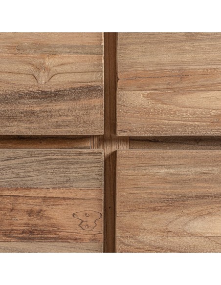 Cómoda Lux de Vical Home en Madera de Teka Reciclada – Diseño Sostenible y Elegancia Natural