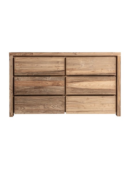 Cómoda Lux de Vical Home en Madera de Teka Reciclada – Diseño Sostenible y Elegancia Natural
