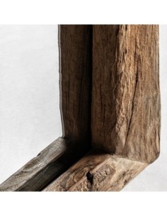 Espejo de madera de teka grande Makari – Espejo étnico... 2