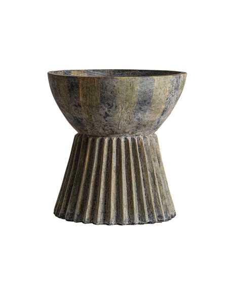 ánfora plissé stone