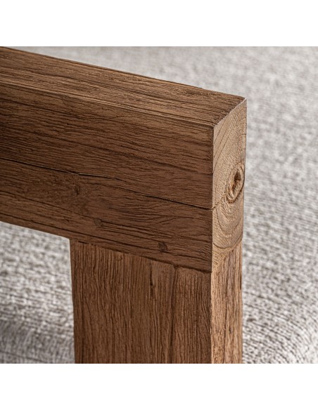 Sofá testa Estilo Colonial en Teka Reciclada y Polipropileno – VICAL HOME