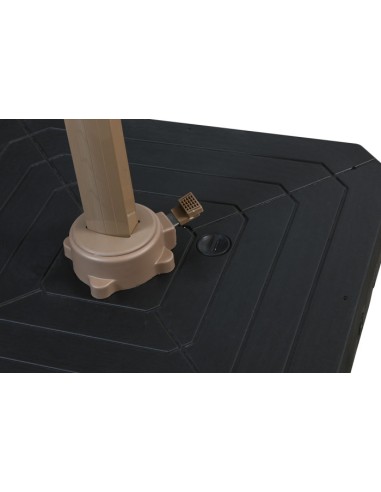 Parasol de Aluminio 286x350x280 cm con Luz LED...