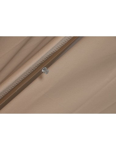 Parasol de Aluminio 286x350x280 cm con Luz LED...