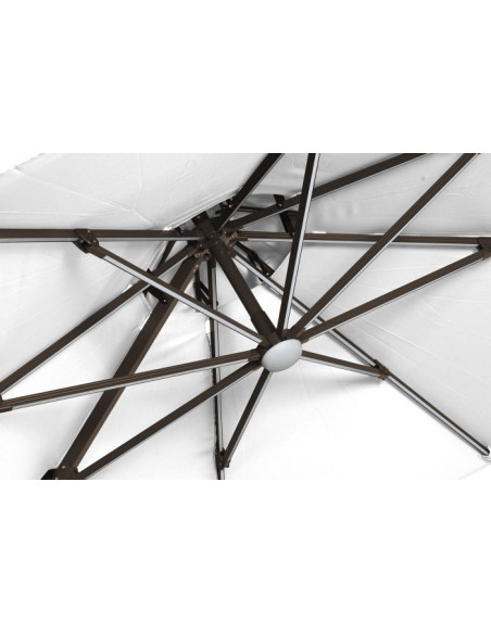 Parasol de Aluminio 290x350x280 cm con Luz LED y Base G – Item International