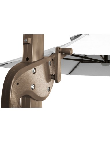 Parasol de Aluminio 290x350x280 cm con Luz LED...