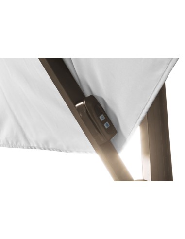 Parasol de Aluminio 290x350x280 cm con Luz LED...