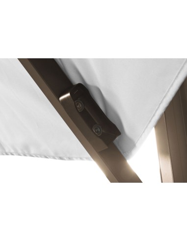 Parasol de Aluminio 290x350x280 cm con Luz LED...