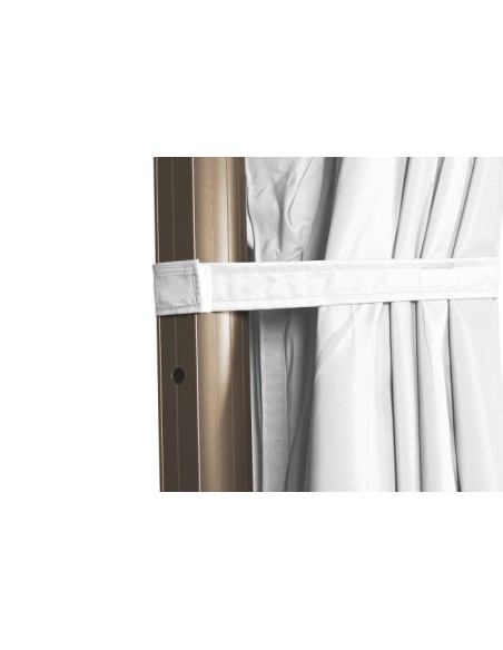 Parasol de Aluminio 290x350x280 cm con Luz LED y Base G – Item International